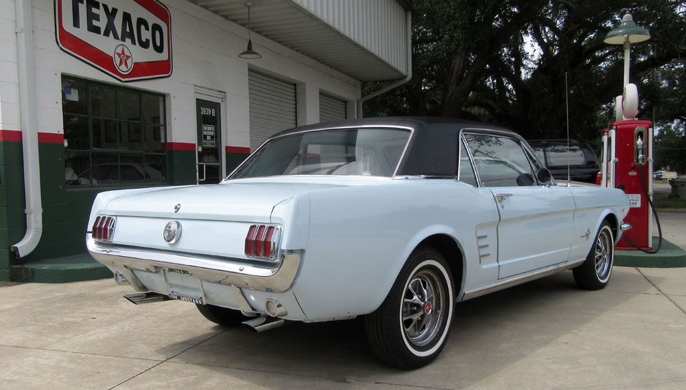 1966 Mustang Deluxe Pony Interior